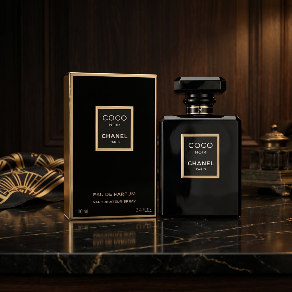 Coco Noir Eau de Parfum 100ml (3.4 fl oz) – Black & Gold Edition