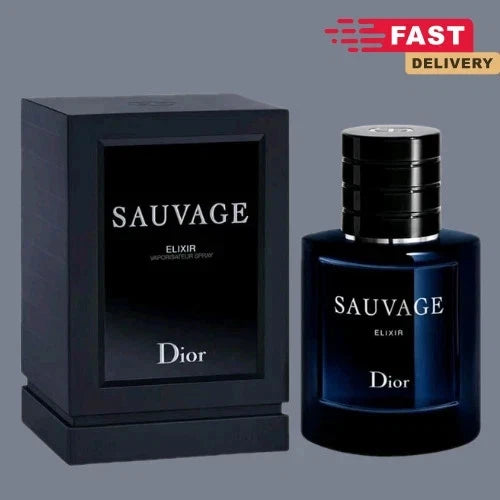 Dior Sauvage Elixir Eau de Parfum Spray – Intense Luxury Men’s Fragrance 100ml